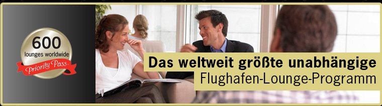  Das weltweit gr&ouml;sste unabh&auml;ngige Flughafen-Lounge-Programm