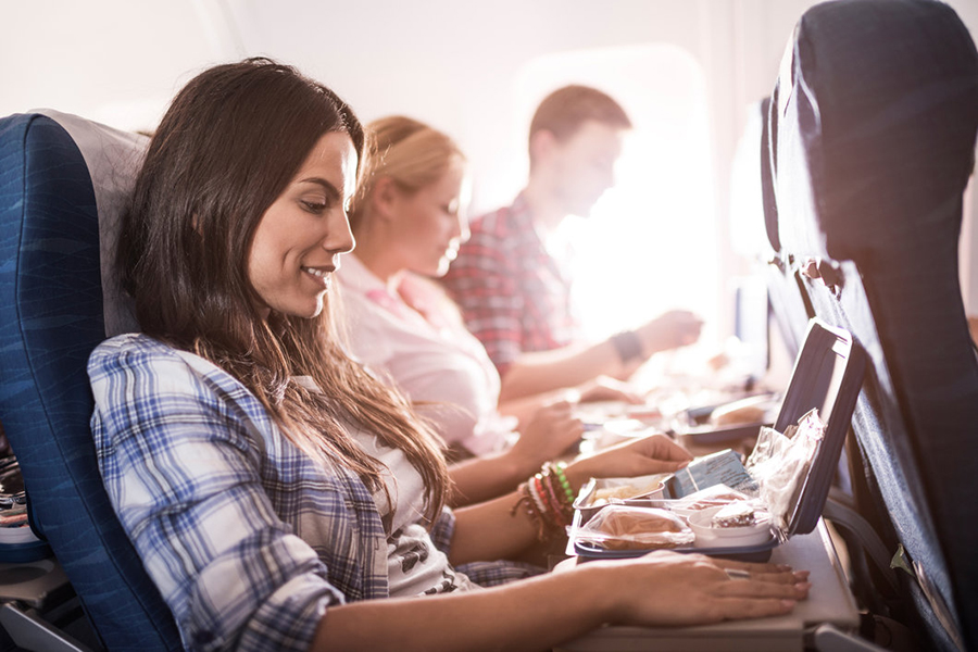 Meals are rarely included in the price of your air ticket