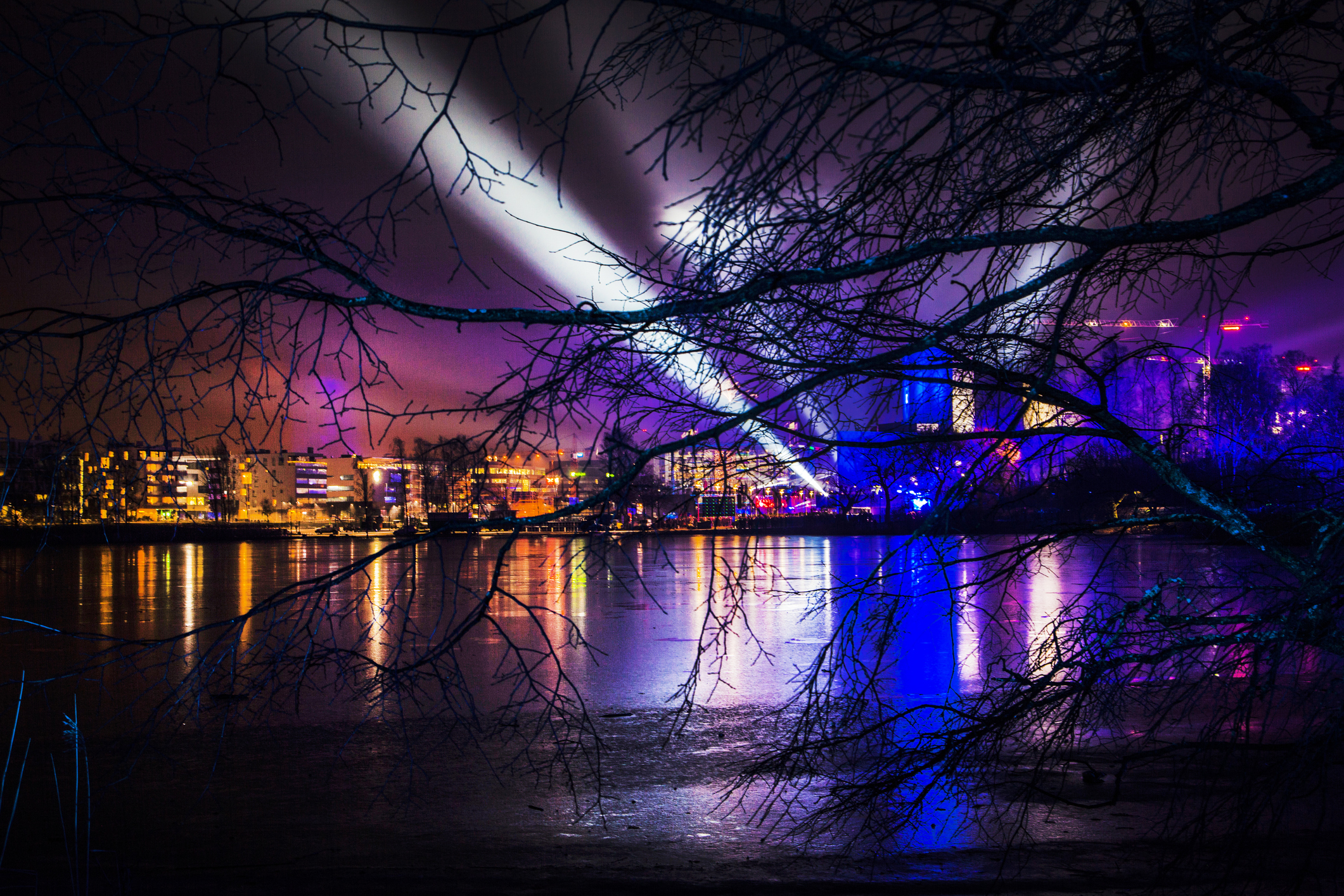 New Year in Helsinki : Stock Photo