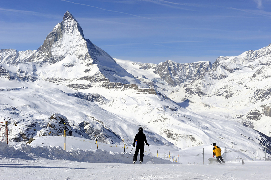 You can’t miss the dominance of the Matterhorn as you explore Zermatt.