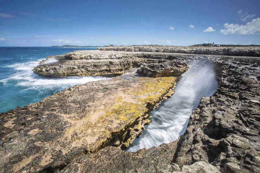 The Devil’s Bridge where you can see the true force of the ocean making landfall.