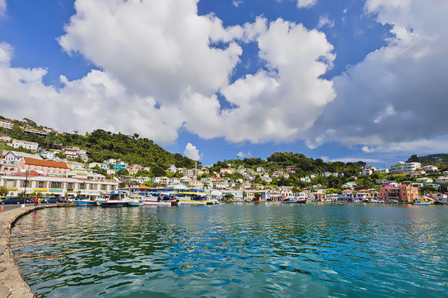 The harbour town of St George’s is one of the prettiest in the region.