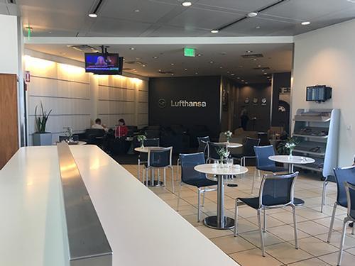 Lufthansa Business Lounge, Detroit MI Metropolitan Wayne County, USA