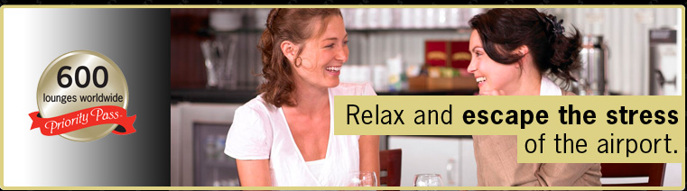 Relax and escape the stress of the airport.