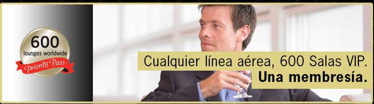 Cualquier l&iacute;nea a&eacute;rea, 600 Salas VIP. Una membres&iacute;a.