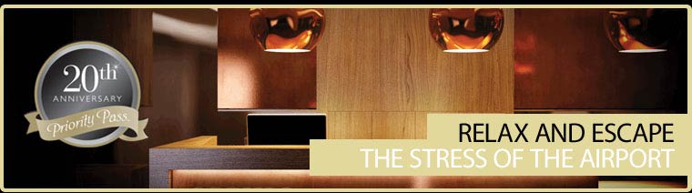 Relax and escape the stress of the airport.